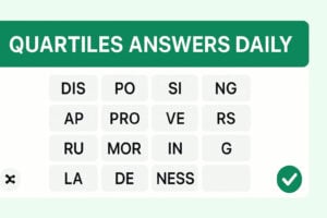Quartiles Daily Hints & Answers For Today