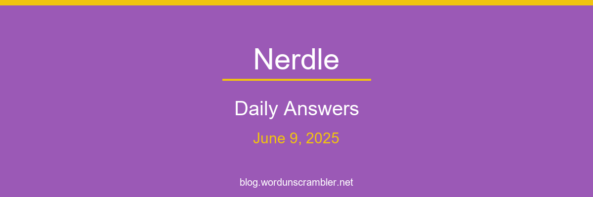 Nerdle Daily Answers